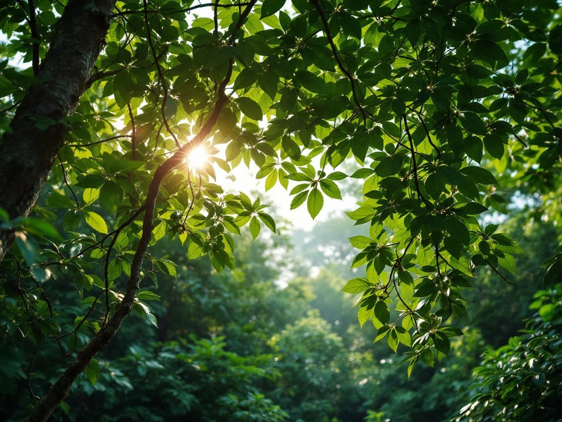 Forest Canopies at Dawn